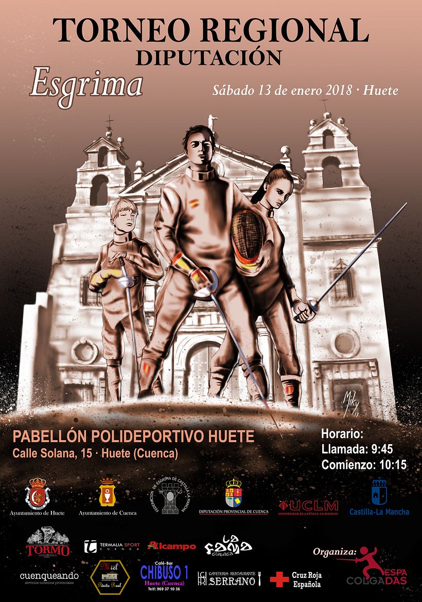 Cartel Esgrima 2018 0