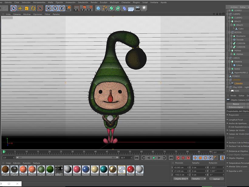 Mi Proyecto del curso: Introducción exprés al 3D: de cero a render con Cinema 4D 3