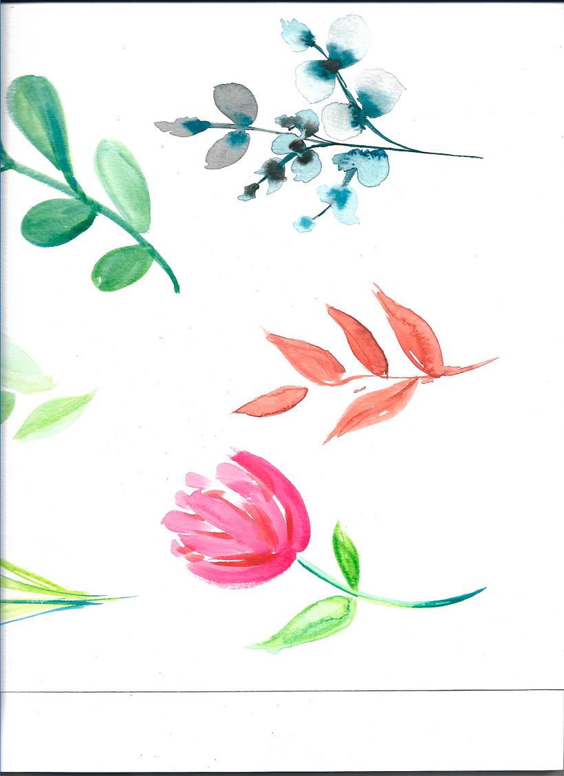 Punto magenta: Retrato ilustrado en acuarela 7