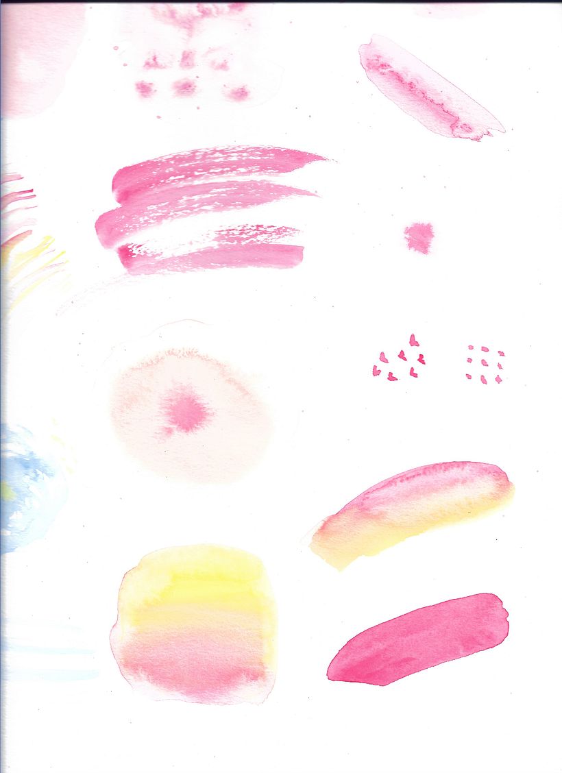 Punto magenta: Retrato ilustrado en acuarela 10