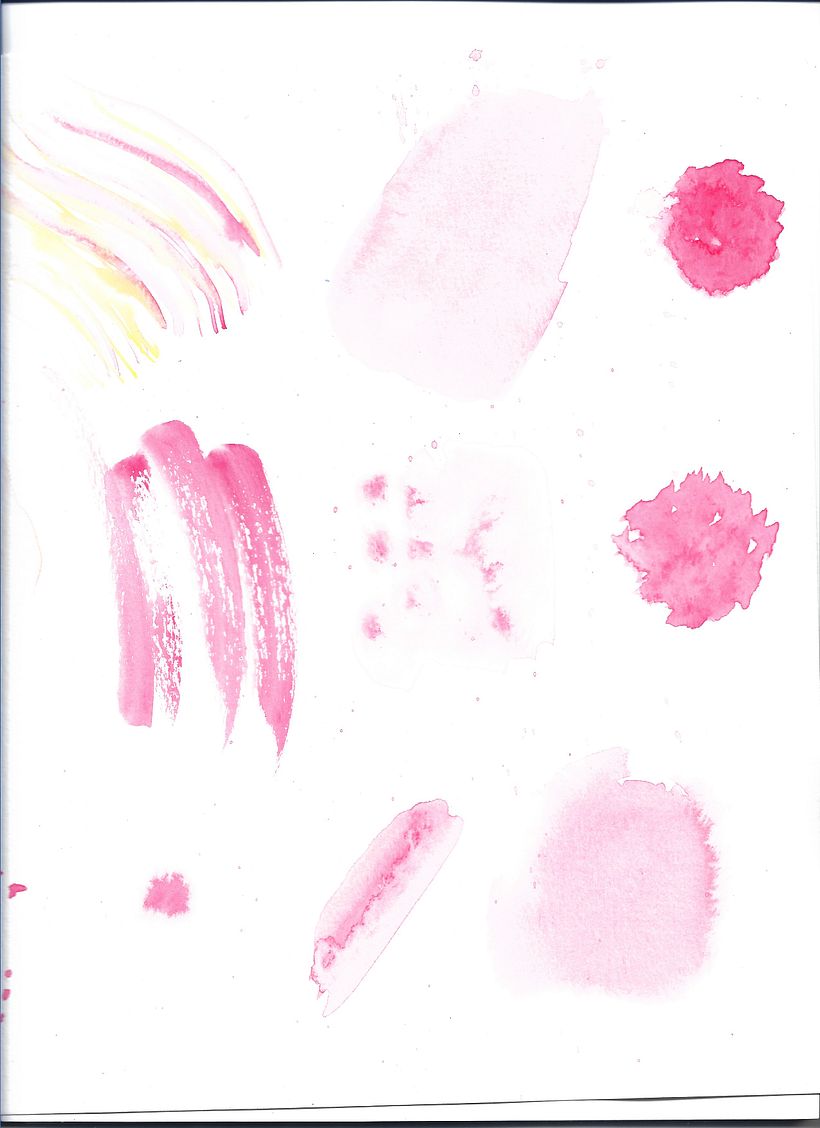 Punto magenta: Retrato ilustrado en acuarela 11