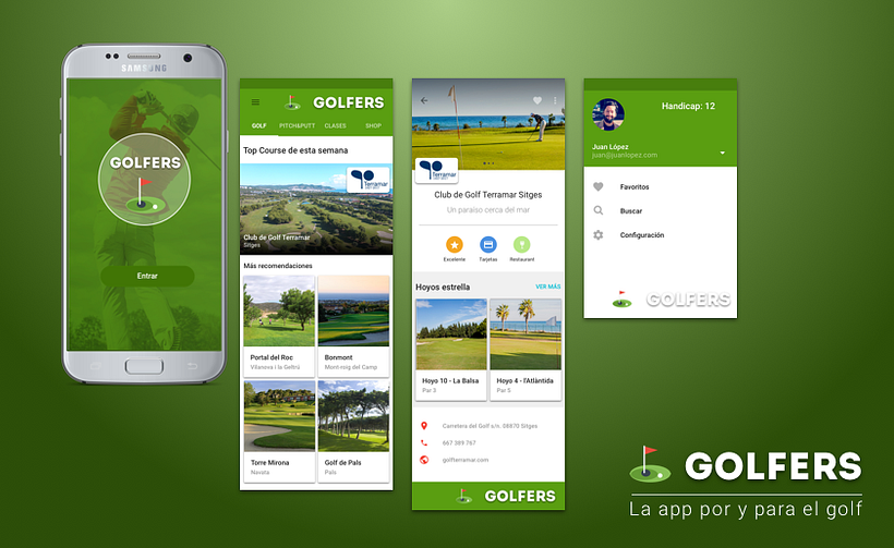 Golfers - proyecto Sketch app 0