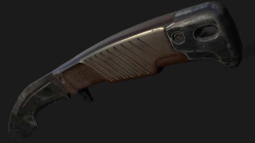 Kukri low poly 1