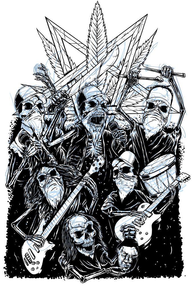 Brujería - Dias de los Muertos 2017 Tour Merch 2