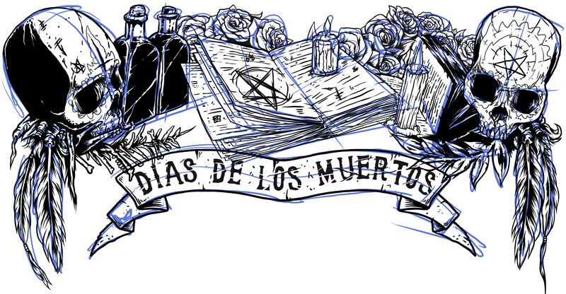 Brujería - Dias de los Muertos 2017 Tour Merch 3