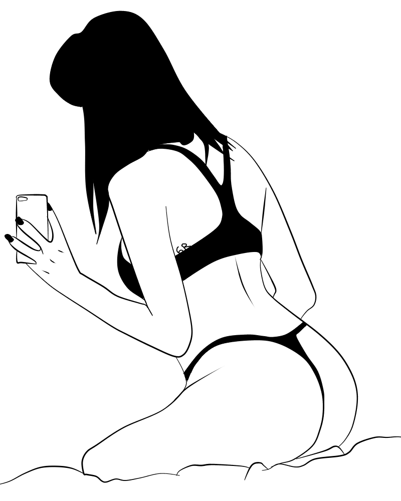 Outlines Black And White 3