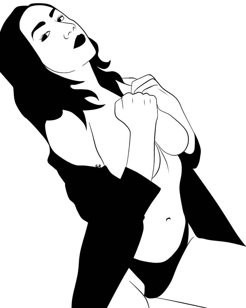Outlines Black And White 5