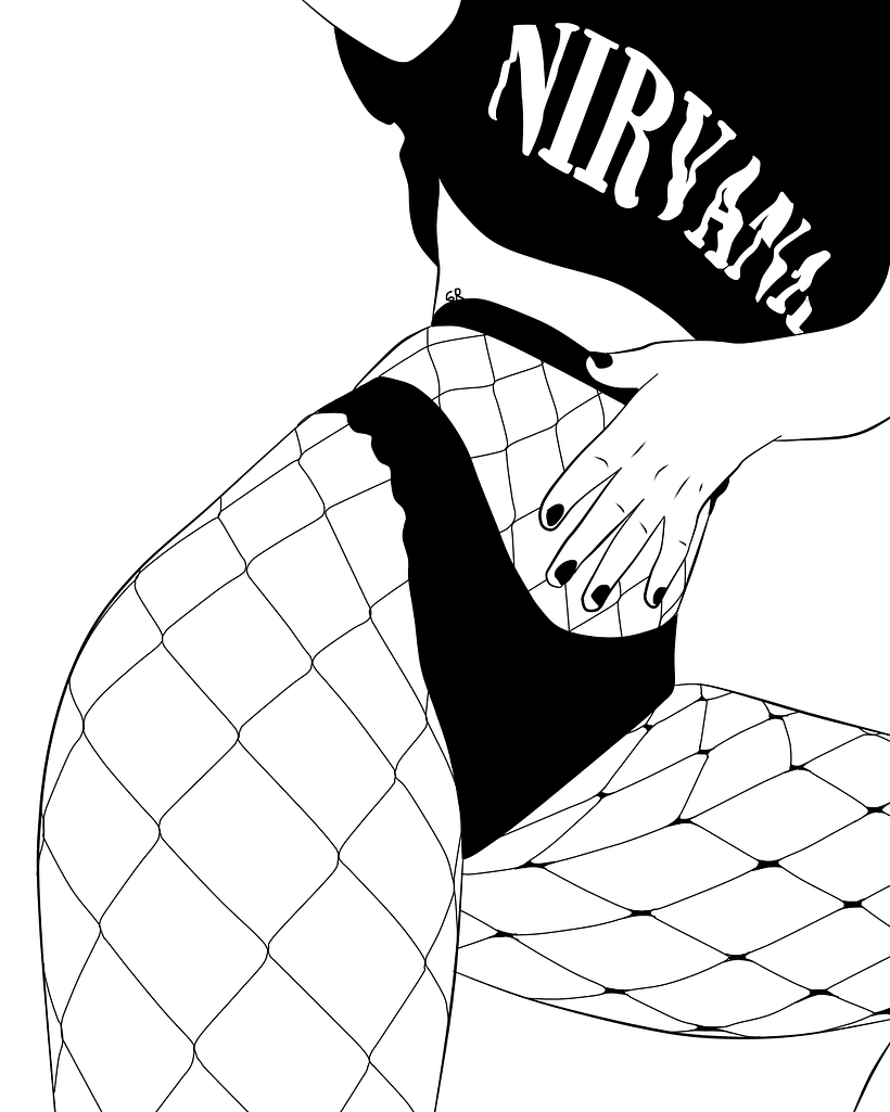 Outlines Black And White 15
