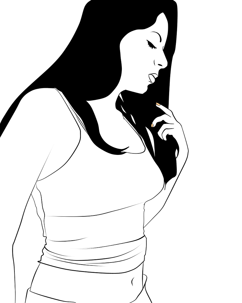 Outlines Black And White 19