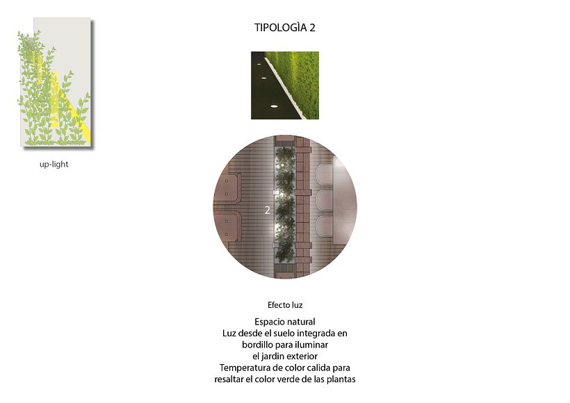 | REPRESENTACIÓN DE LUZ | Proyecto Iluminación Restaurante 9