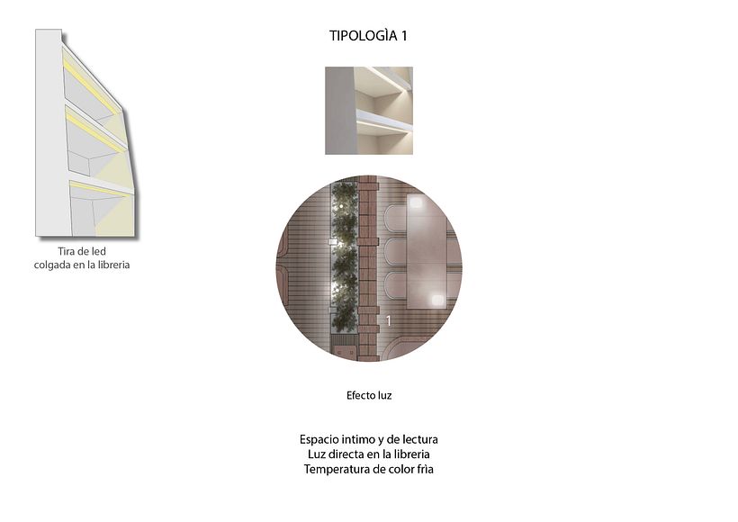 | REPRESENTACIÓN DE LUZ | Proyecto Iluminación Restaurante 13