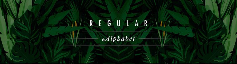 Exótica - Display typeface - Ilustração tradicional