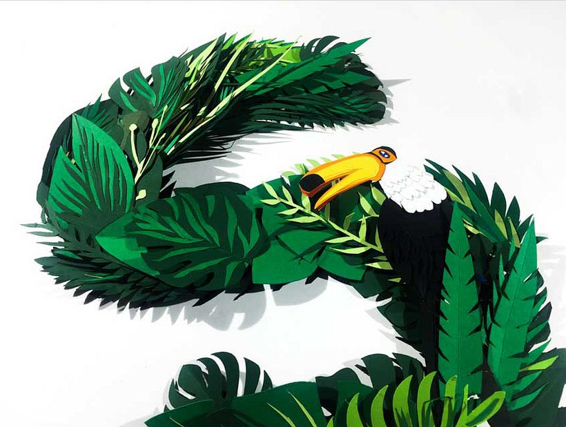 Exótica - Display typeface - Ilustração tradicional