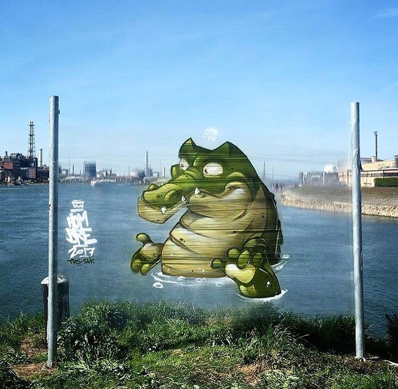 Cellograff o cómo llevar el arte urbano al campo 6