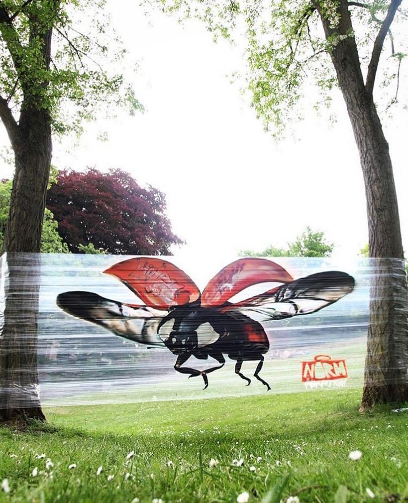 Cellograff o cómo llevar el arte urbano al campo 7