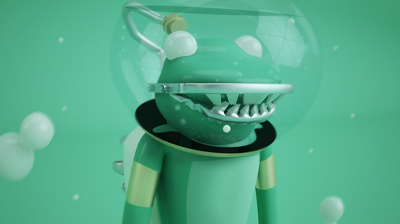 Mi Proyecto del curso: Diseño de personajes en Cinema 4D: del boceto a la impresión 3D 4