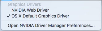 Problema CUDA + High Sierra 1