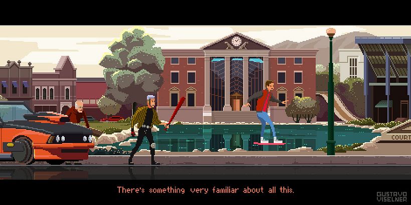 Películas y series de culto en clave pixel art 11