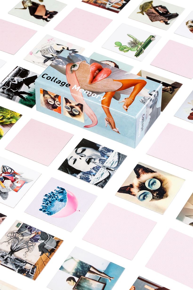 Collage memory: un juego de memoria y creatividad 5