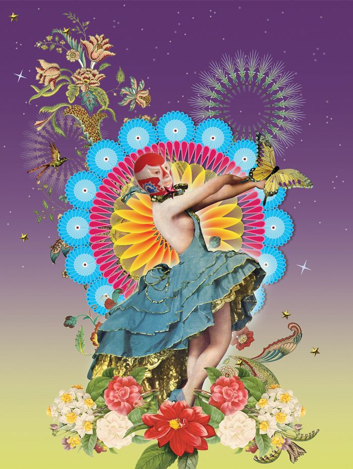 Impresión digital Gicleé para feria de gráfica "La Fina Estampa" -1