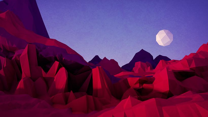 Chile Low Poly 1