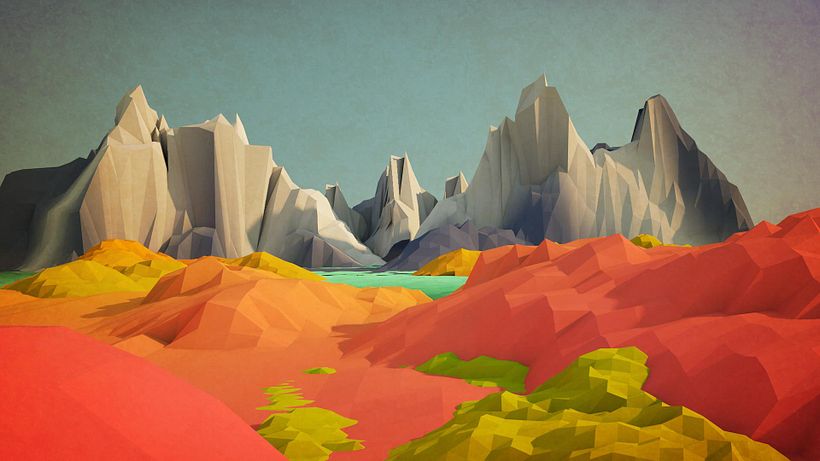 Chile Low Poly 9