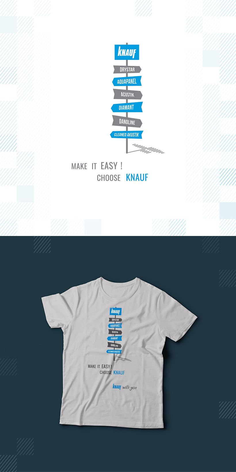 Camisetas "Knauf with you" (2017) 0