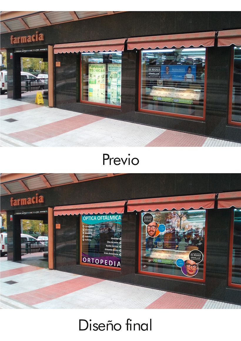 Diseño gráficas en escaparates 0