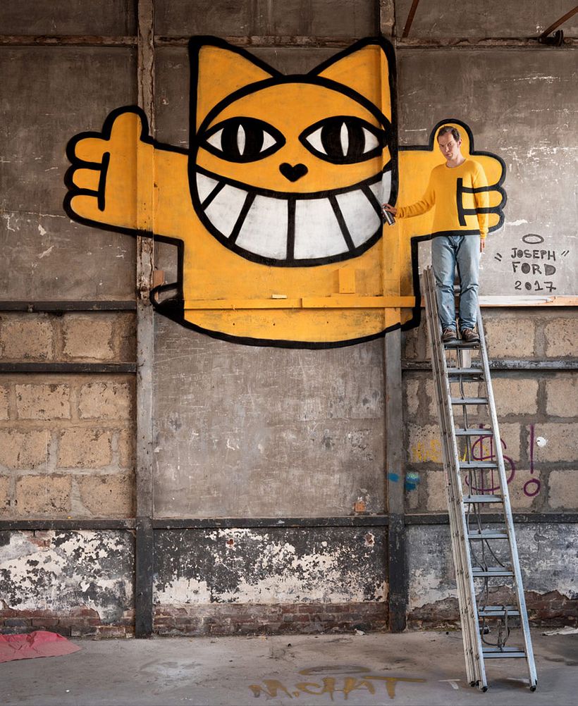 Knitted Camouflage: mimetismo urbano 7