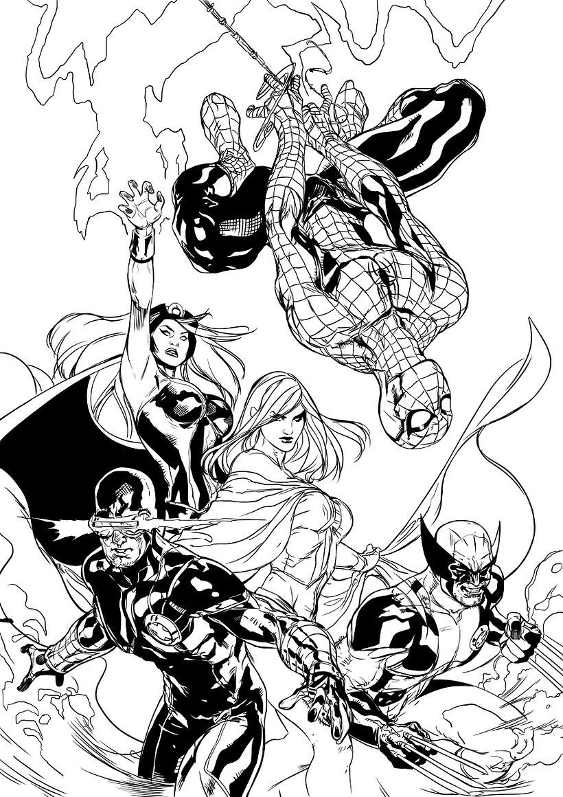 Entintados / Inking 1