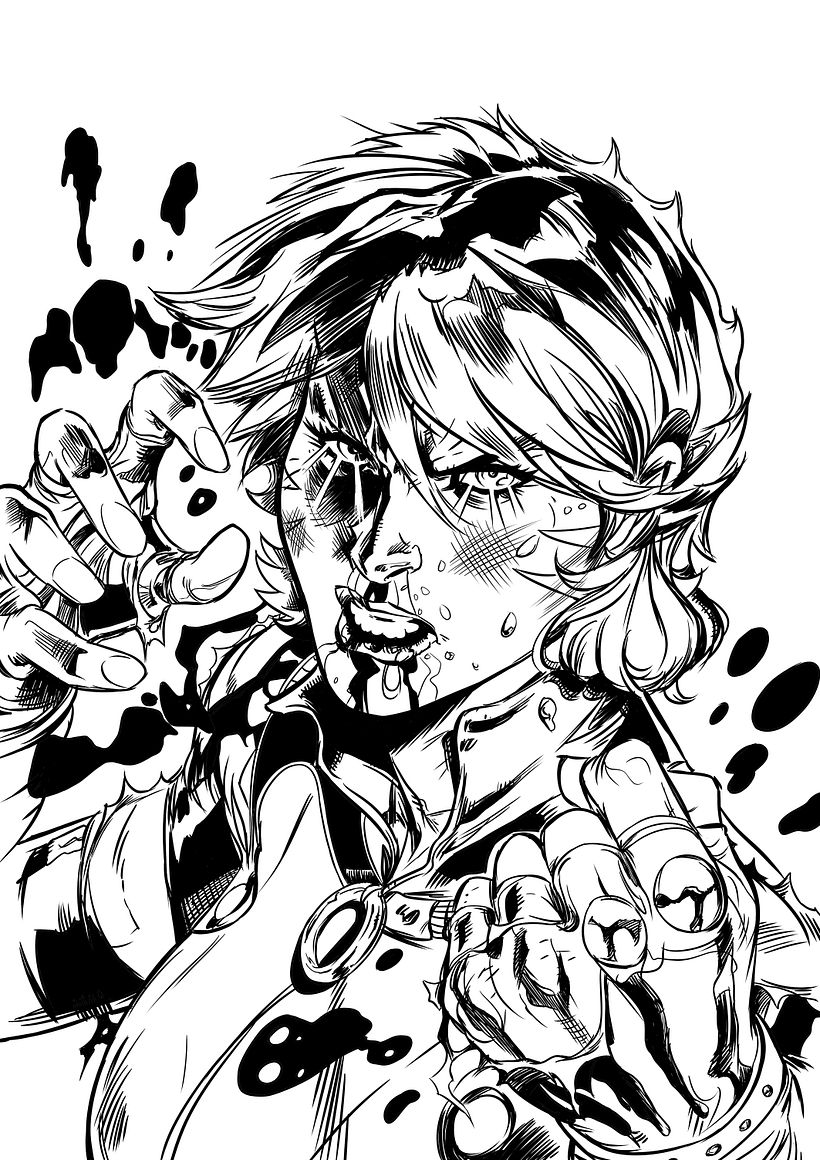 Entintados / Inking 5