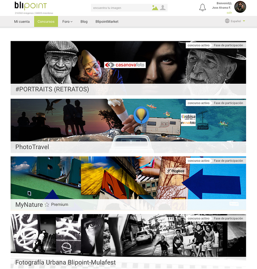 Diseño Gráfico/web para APP BLIPOINT 1
