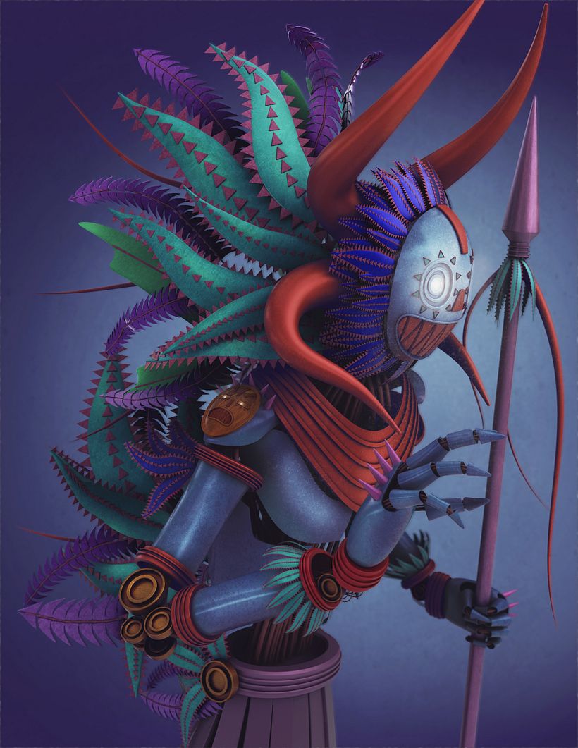 Mi Proyecto del curso: Modelado de personajes en Maya -1