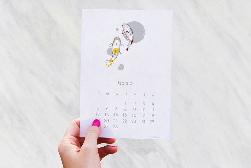 Calendario Koi 2018 3