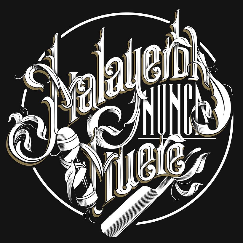 Lettering Malayerba 1