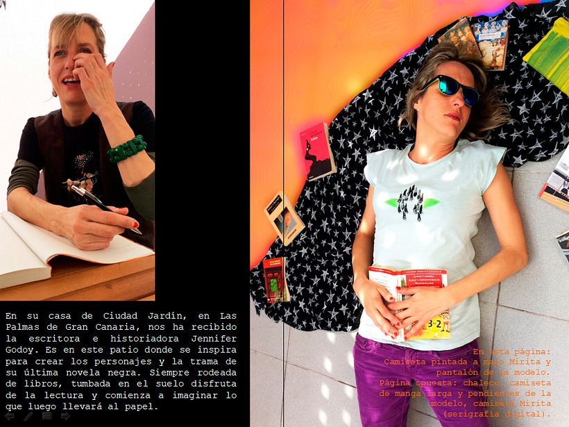 FIEBRE DE LIBROS Y MODA: Escritora con Historia 2