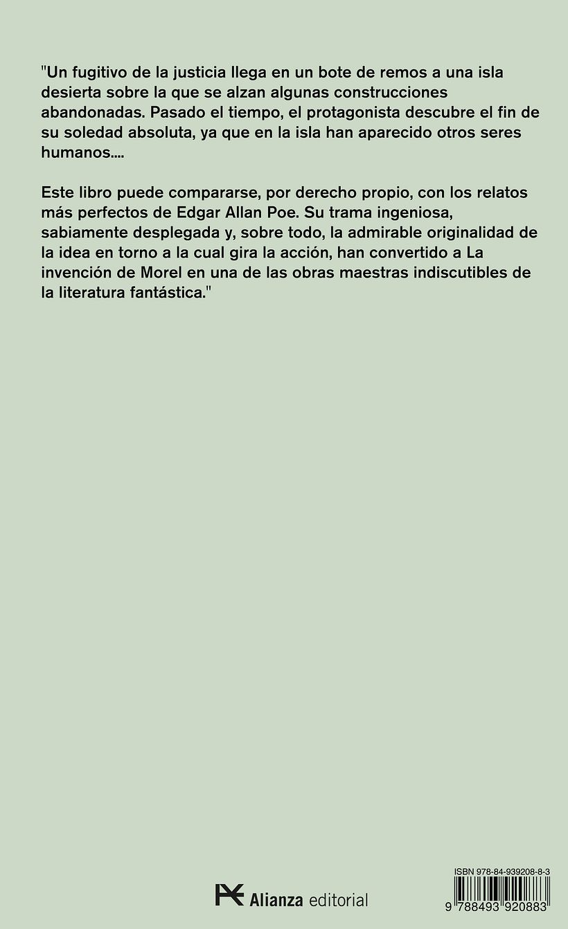 Gráfica de "La invención de Morel" 0