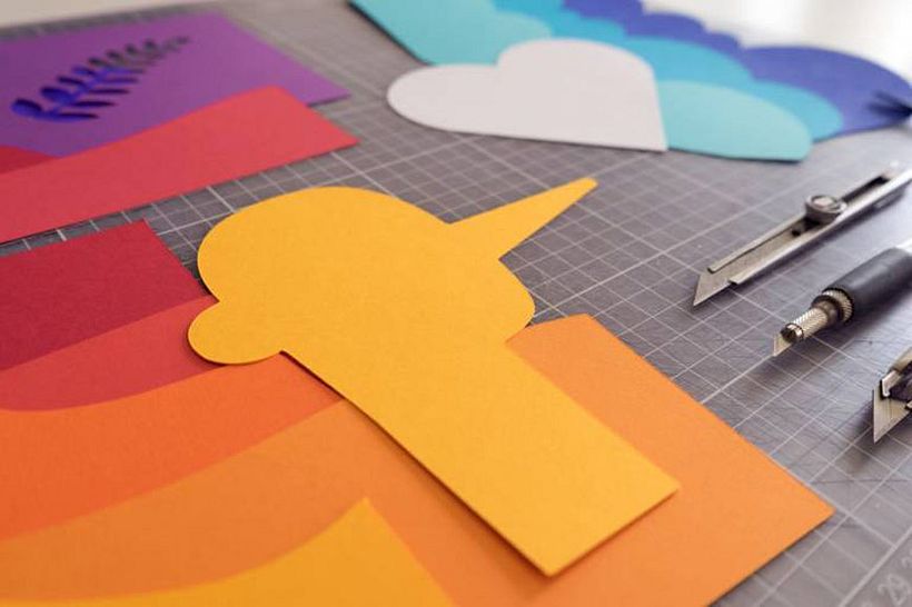 El papercut, el gran protagonista del cartel de las Fallas 2018 3