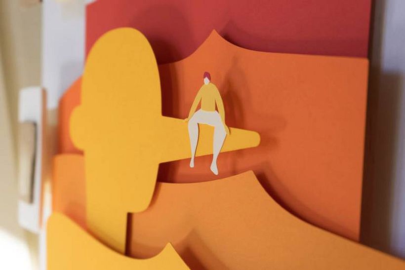 El papercut, el gran protagonista del cartel de las Fallas 2018 6