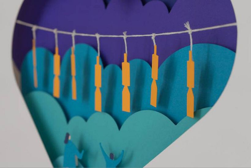 El papercut, el gran protagonista del cartel de las Fallas 2018 8
