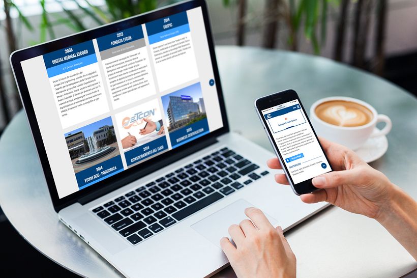 Etcon Clinic WebSite and corporate image 0