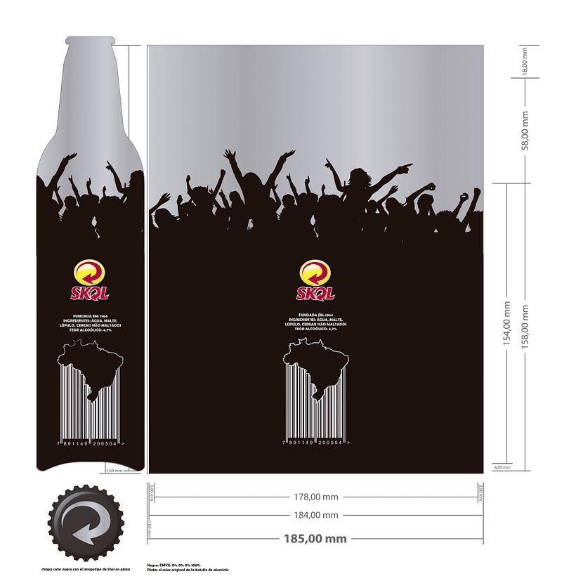 CONCURSO DISEÑO DE BOTELLA SKOLL 2