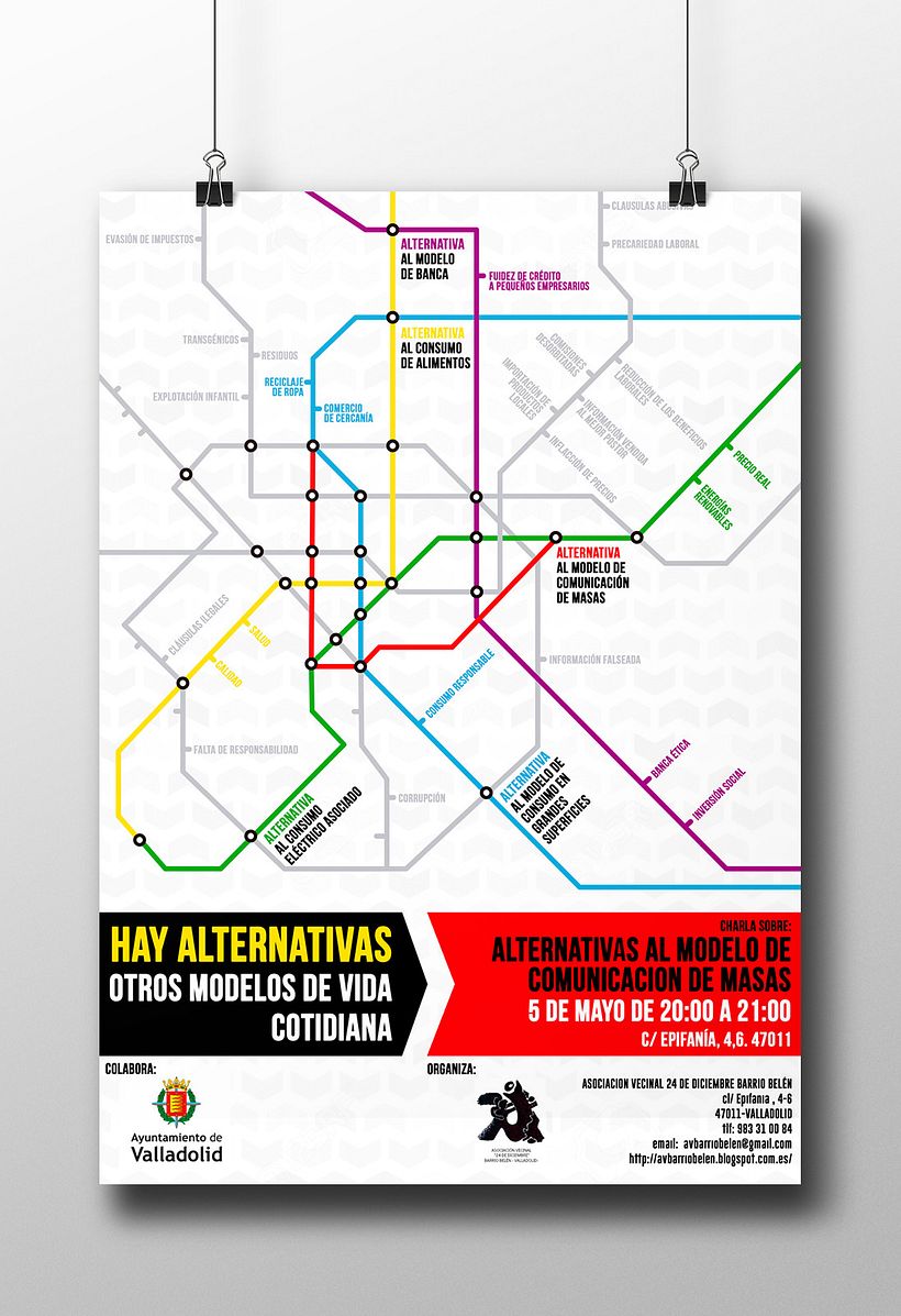 CARTELES PARA LA ASOCIACIÓN BARRIO BELÉN -1