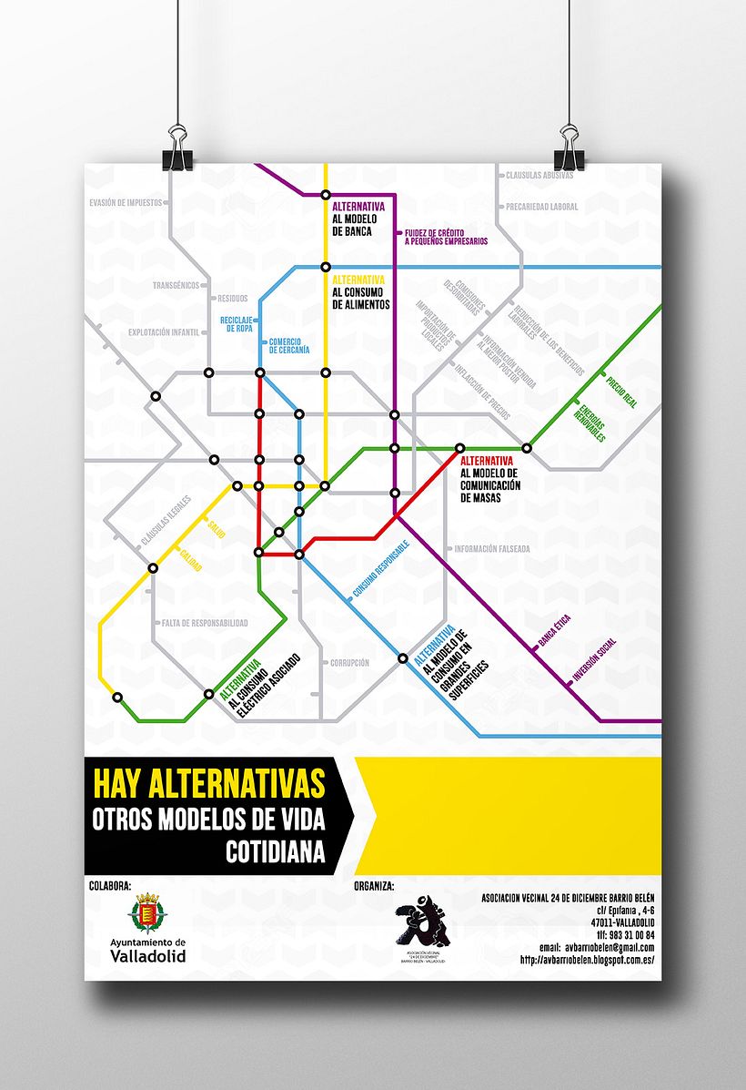 CARTELES PARA LA ASOCIACIÓN BARRIO BELÉN 1