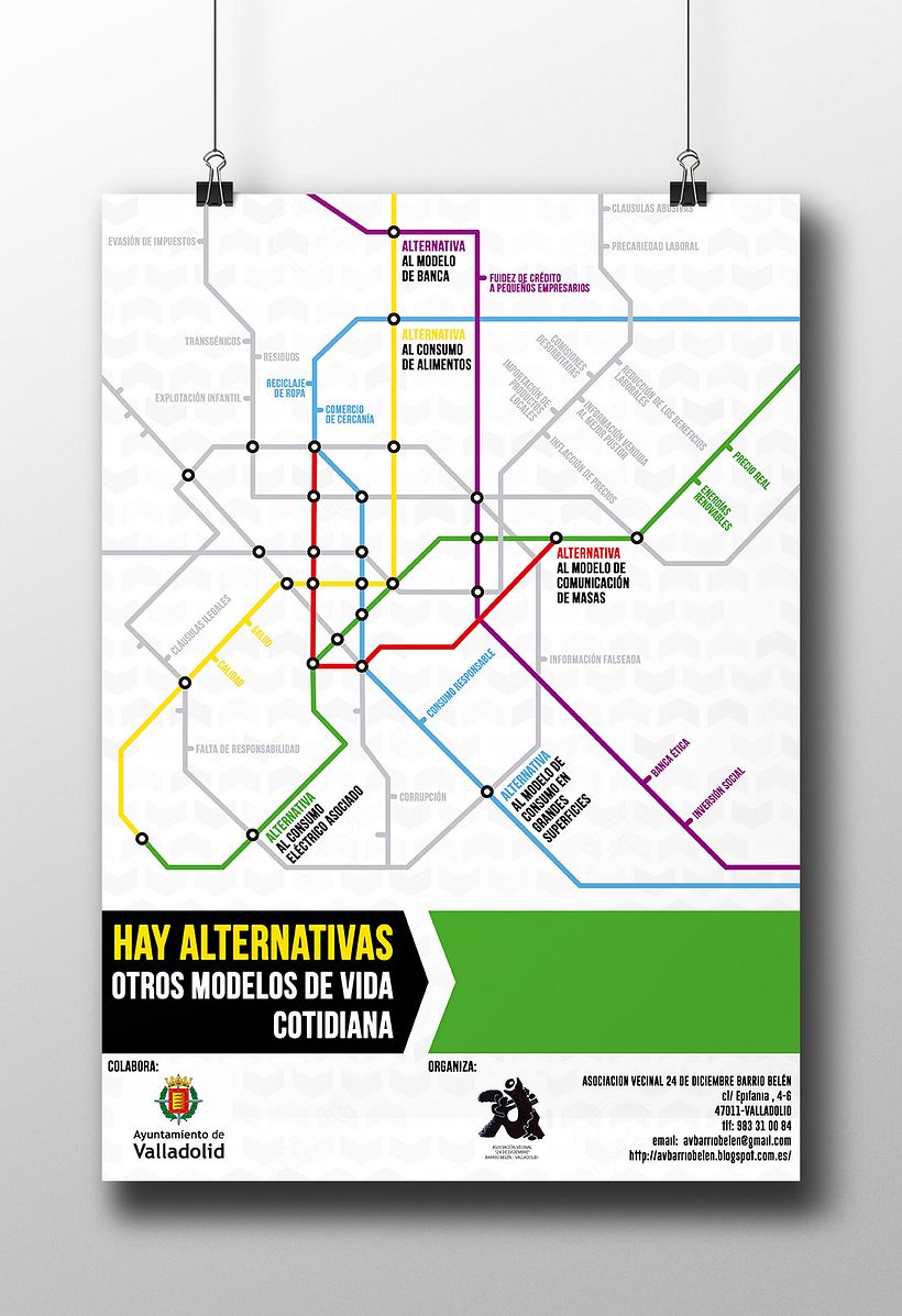 CARTELES PARA LA ASOCIACIÓN BARRIO BELÉN 3