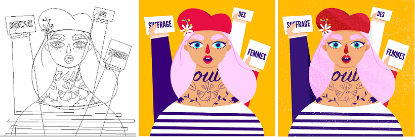 "Yeguas" Book - Illustration 2