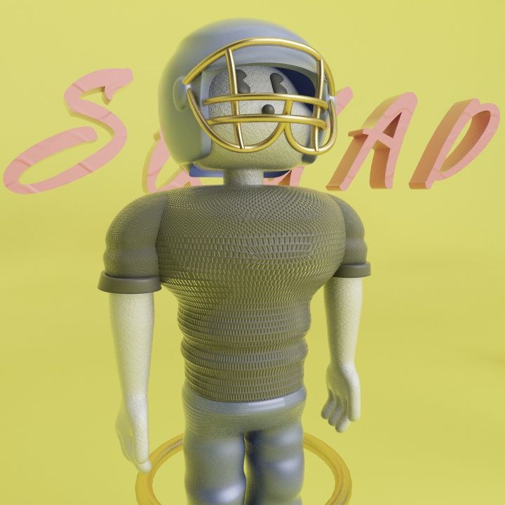 SQUAD: Diseño de personajes en Cinema 4D: del boceto a la impresión 3D 1
