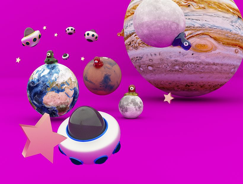 THEY ARE COMING: Diseño de personajes en Cinema 4D: del boceto a la impresión 3D 1