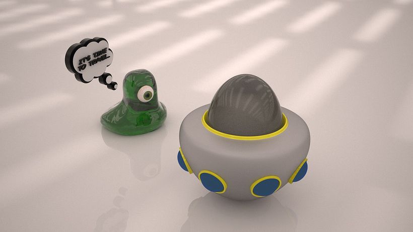 THEY ARE COMING: Diseño de personajes en Cinema 4D: del boceto a la impresión 3D 4
