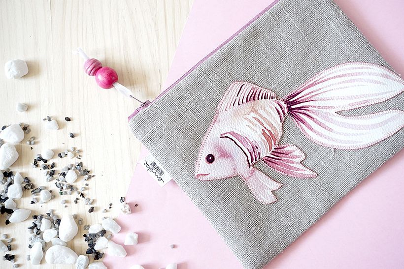 Colección OCEAN PINK- pattern design 5